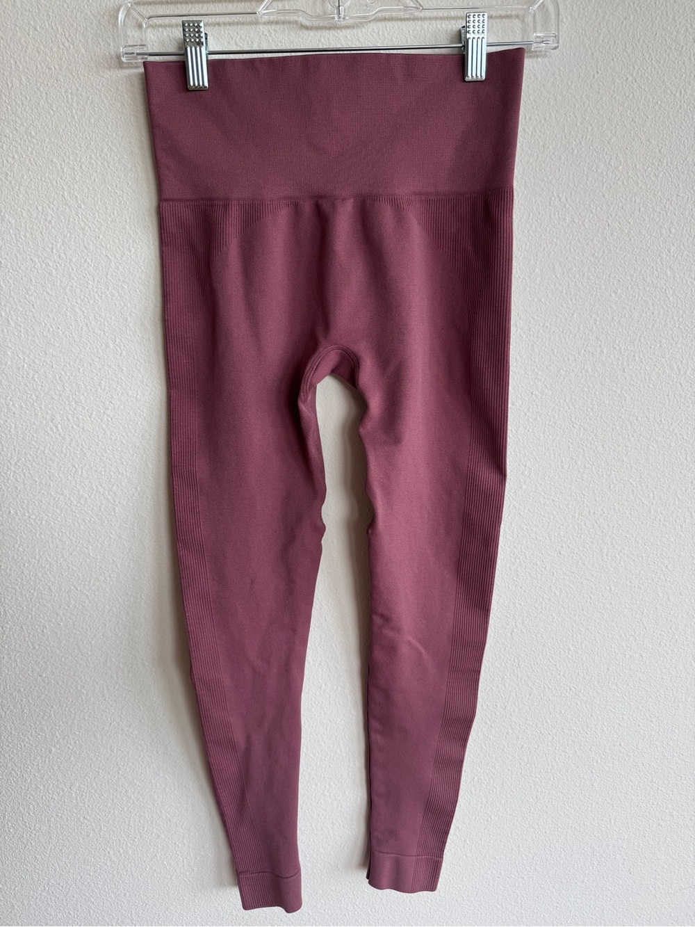 SET Active Dusty Mauve Sculptflex High Waisted Leggings Size Small
